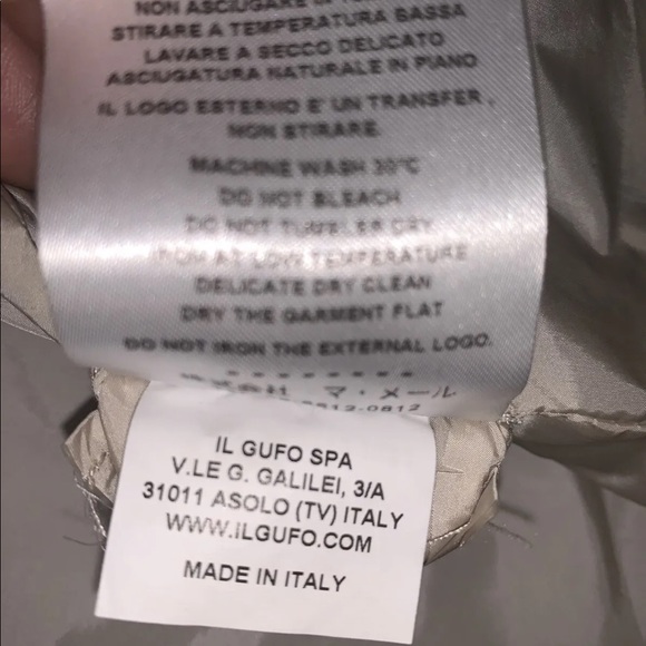 NWT IL Gufo Jacket Puffer Reversible Nylon Parka Italy Kids Baby Boys Girls Gift - Picture 7 of 7